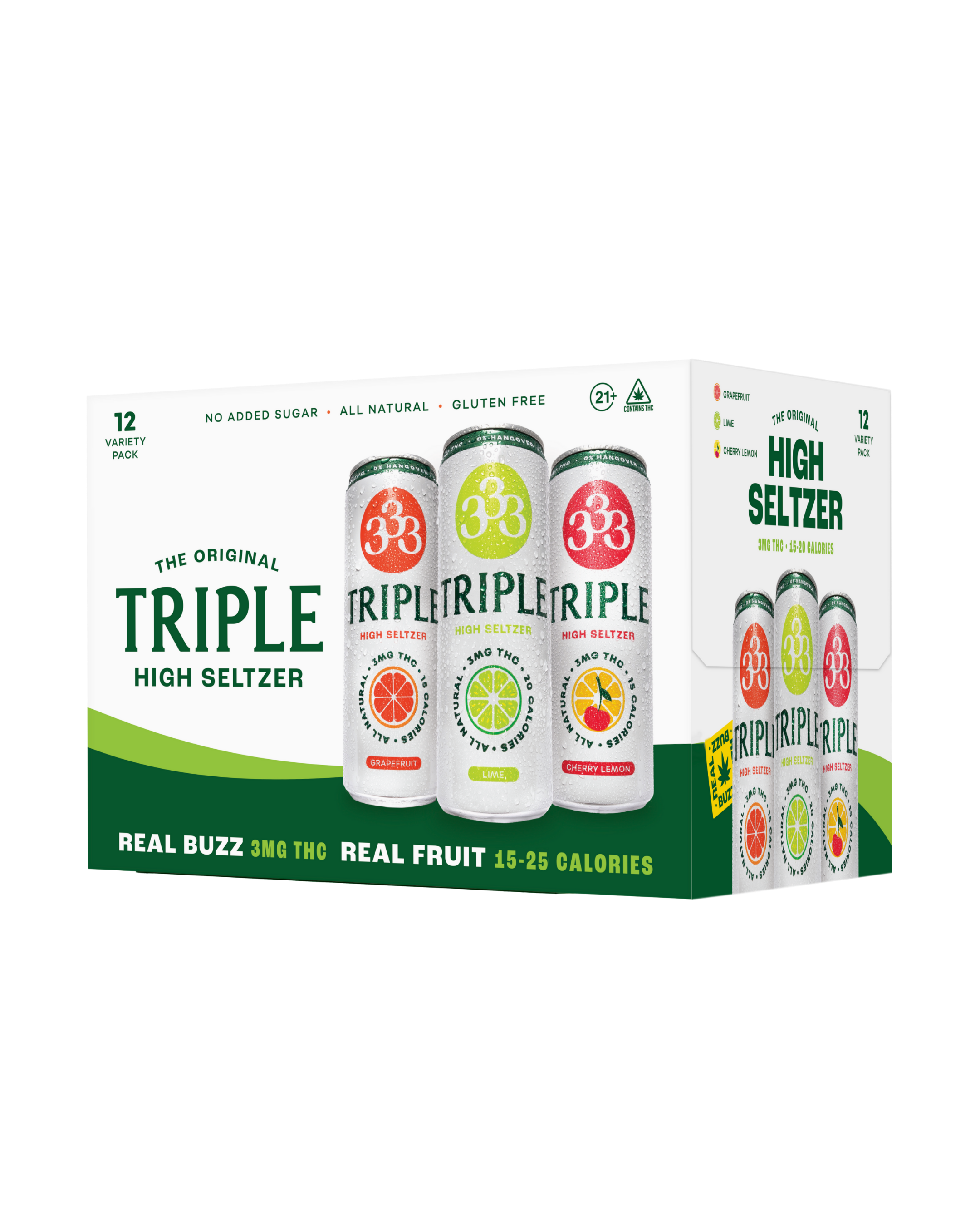 THC Seltzer Variety 12-Pack