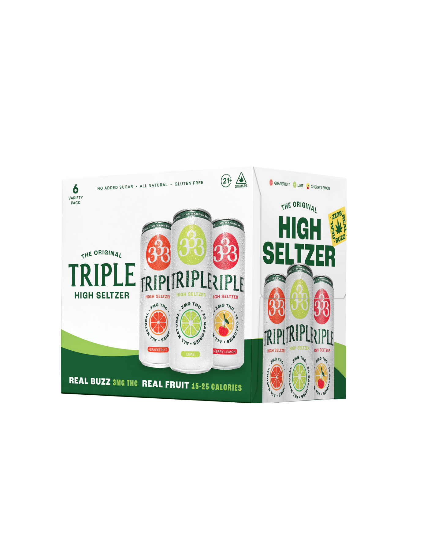 THC Seltzer Variety 6-Pack