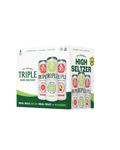 THC Seltzer Variety 6-Pack
