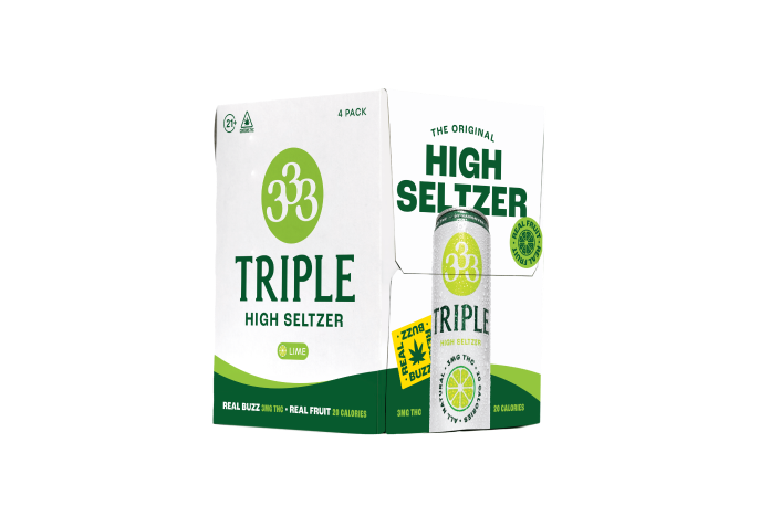 Lime THC Seltzer 4-Pack
