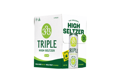 Lime THC Seltzer 4-Pack