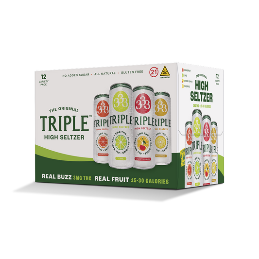 THC Seltzer Variety 12-Pack
