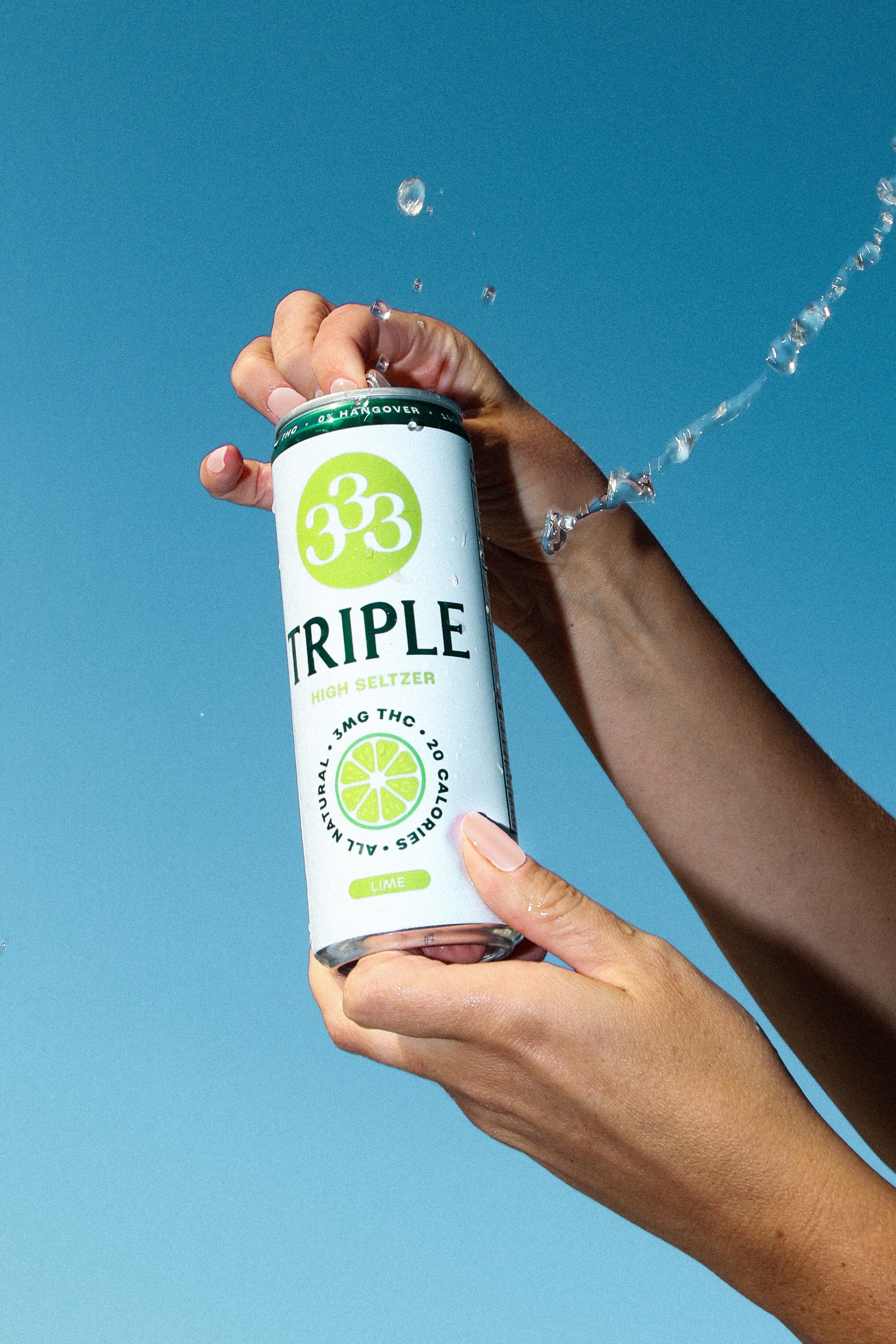Lime THC Seltzer | Drink Triple