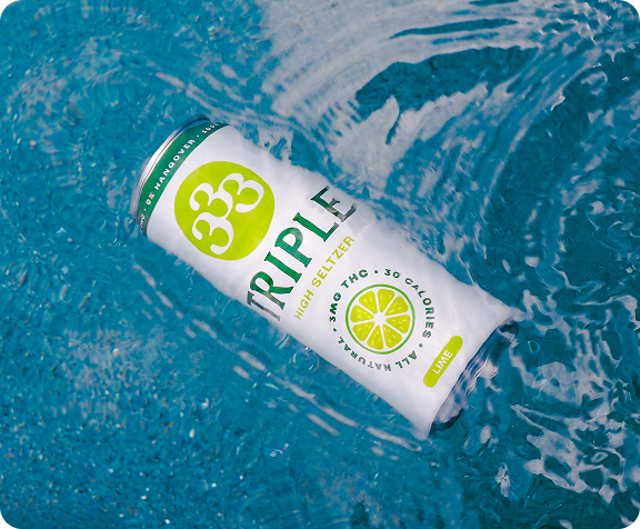 Lime THC Seltzer 4-Pack