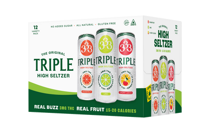 THC Seltzer Variety 12-Pack