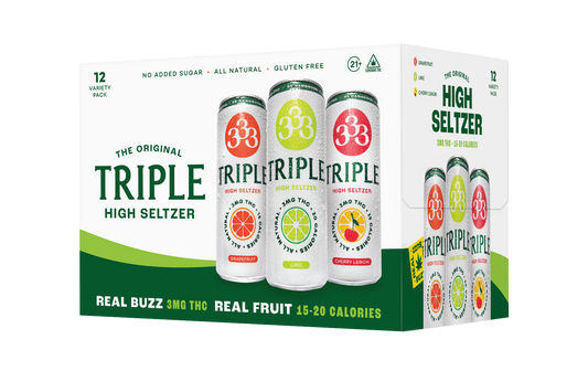 THC Seltzer Variety 12-Pack